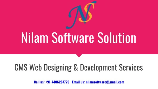 CMS Website Design Services in India