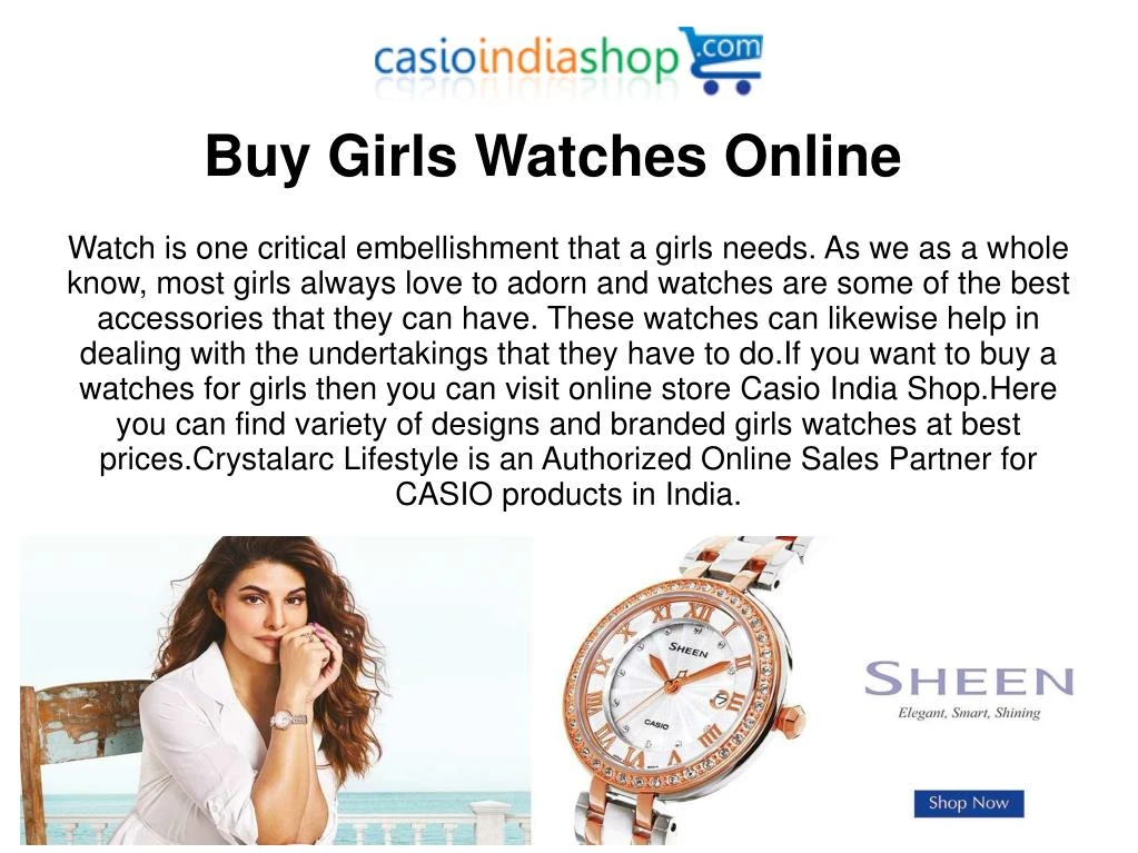 buy girls watches online