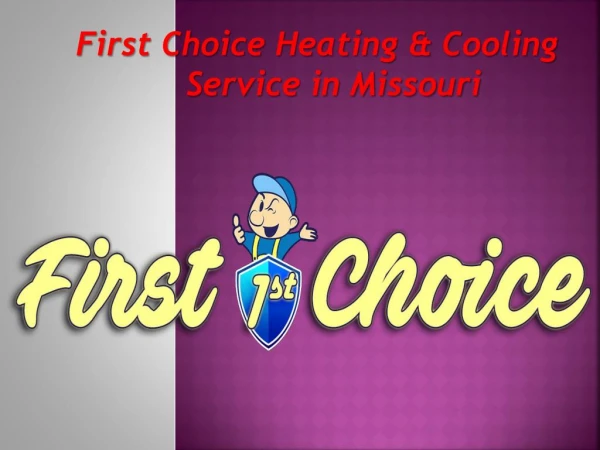 Experienced And Certified Technician - First Choice Heating & Cooling