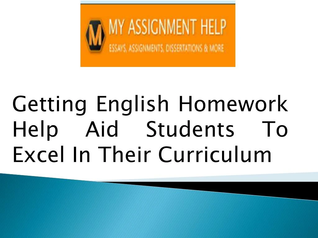 getting english homework help aid students