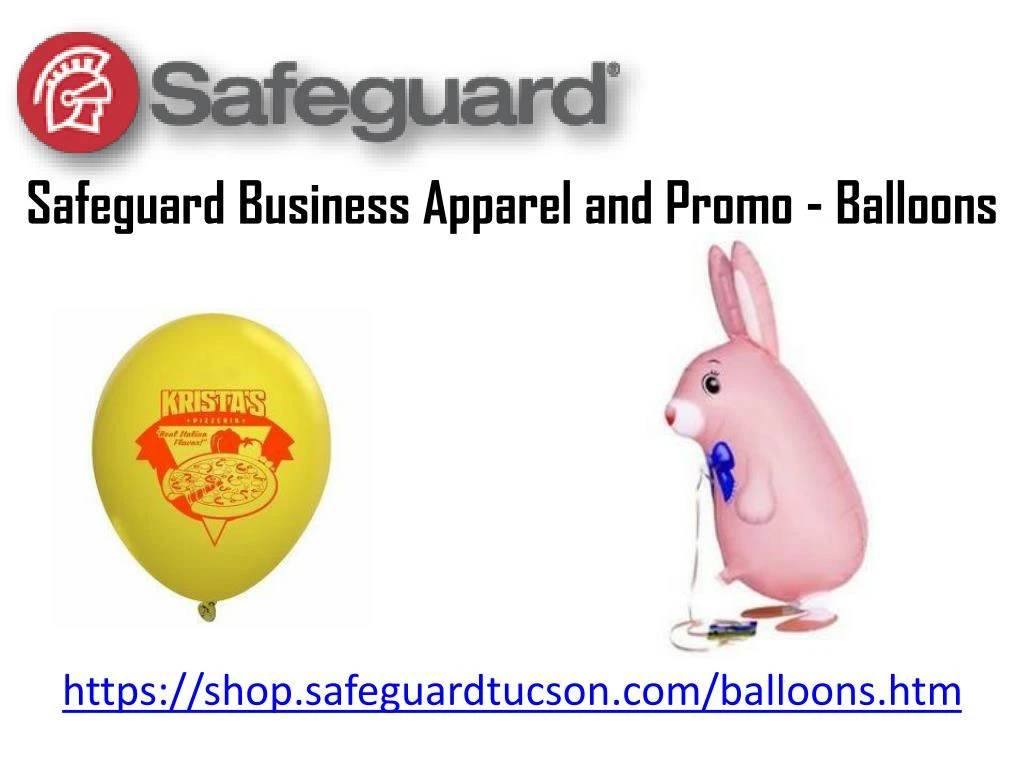 safeguard business apparel and promo balloons
