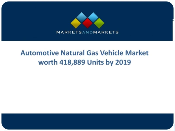 Attractive Opportunities in the CNG & LPG Vehicle Market
