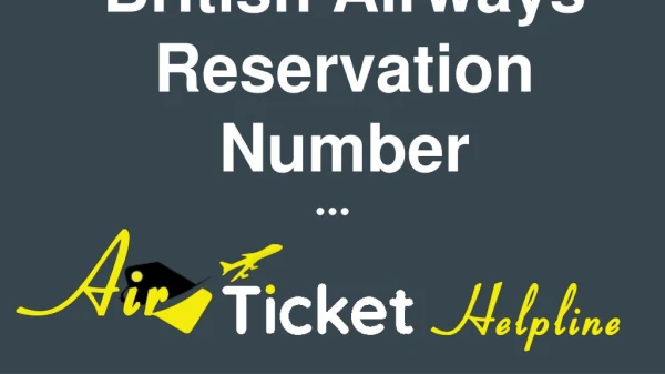 British Airways Reservation Number