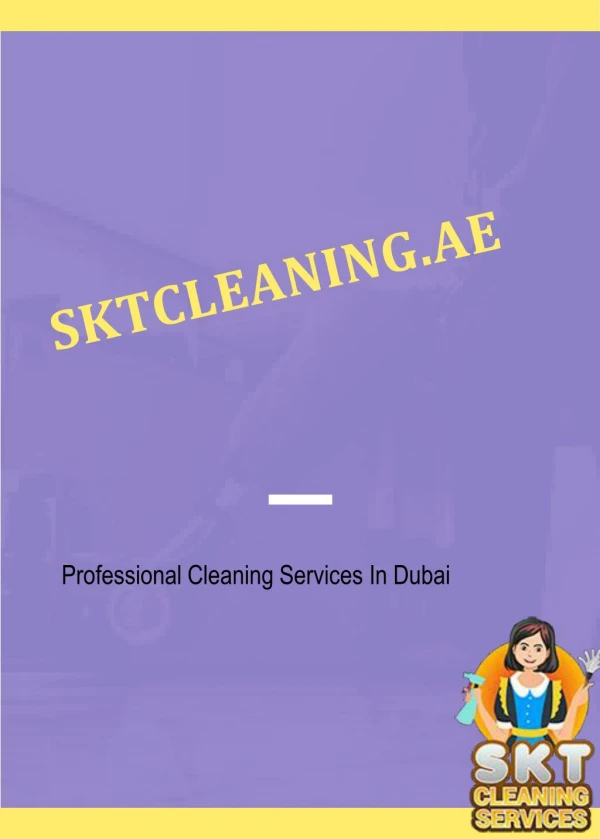 Dubai Cleaning Companies & Eco Friendly Cleaning Services