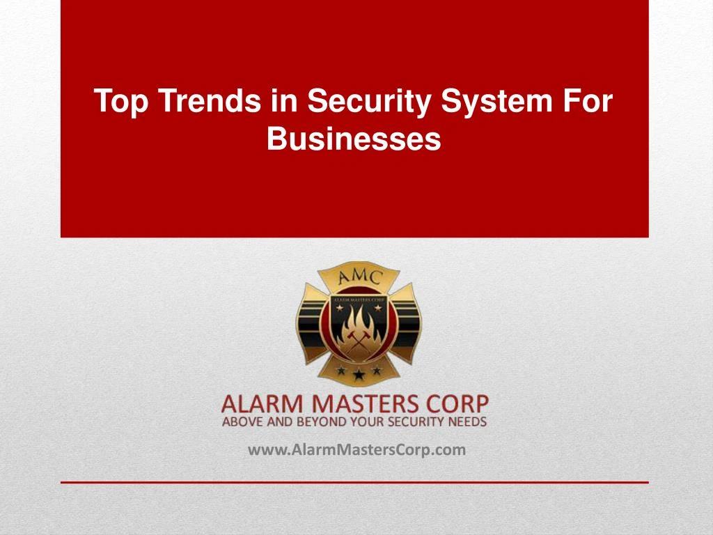 top trends in security system for businesses