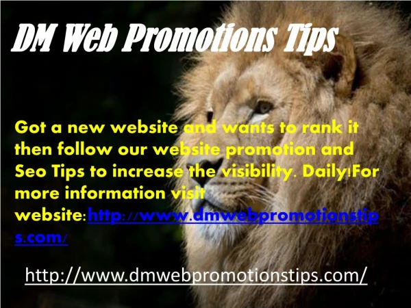 got a new website and wants to rank it then