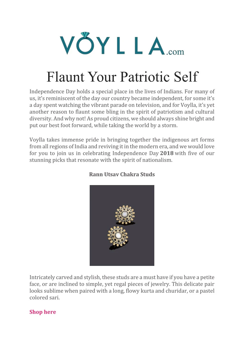 flaunt your patriotic self