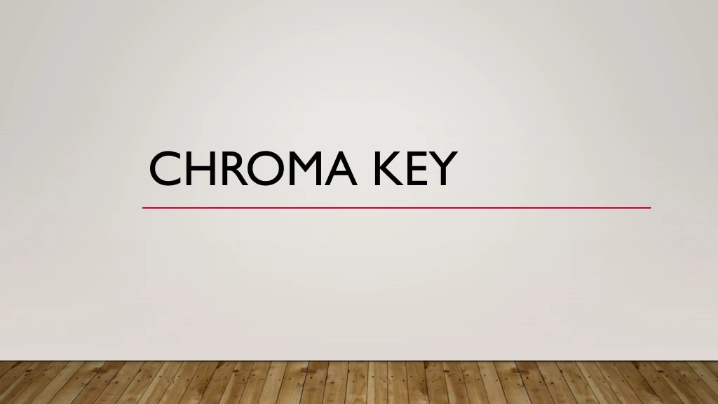 chroma key