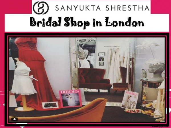 Bridal shop in London