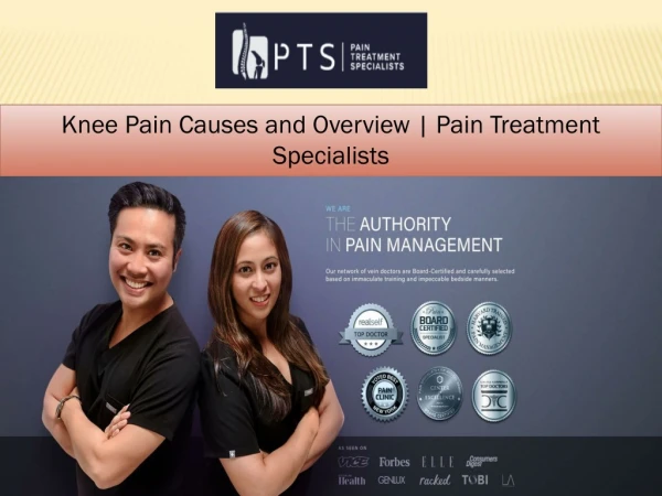 Knee Pain Causes and Overview | Pain Treatment Specialists