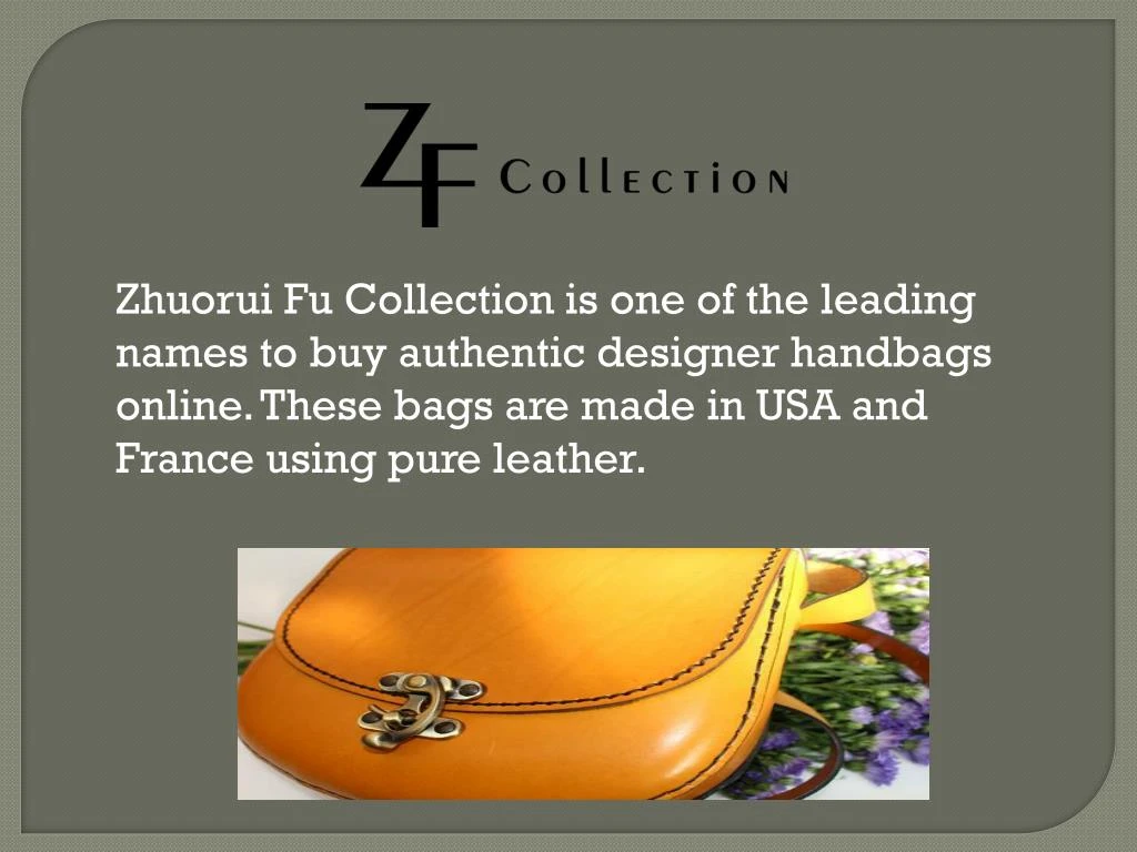 zhuorui fu collection is one of the leading names