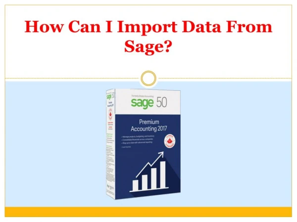 How Can I Import Data From Sage?
