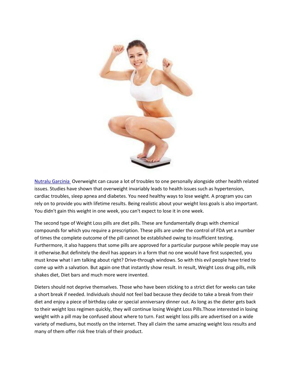 nutralu garcinia overweight can cause