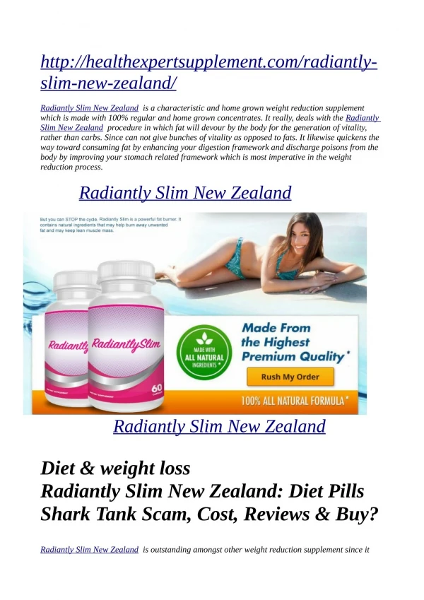 http://healthexpertsupplement.com/radiantly-slim-new-zealand/
