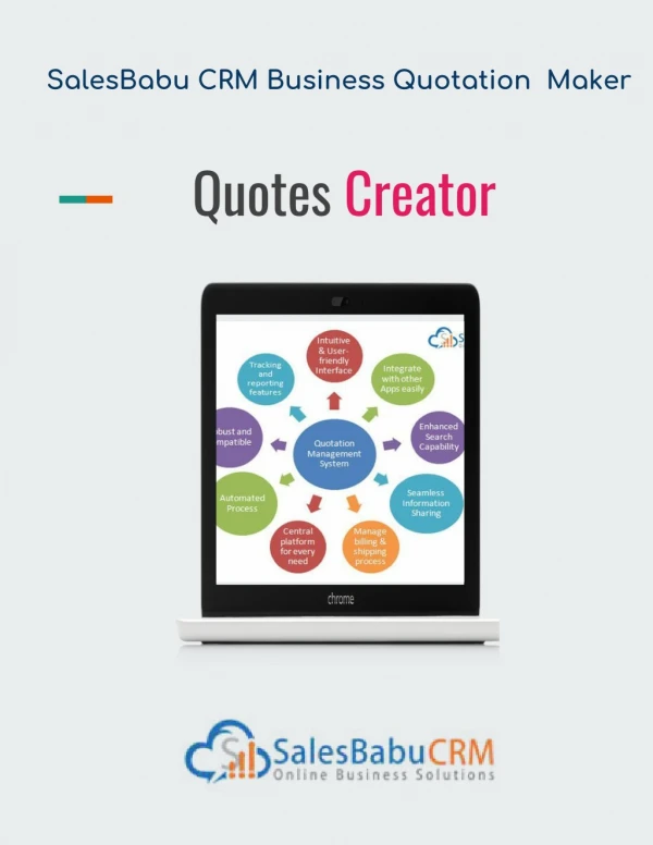 CRM Quotation Maker Software