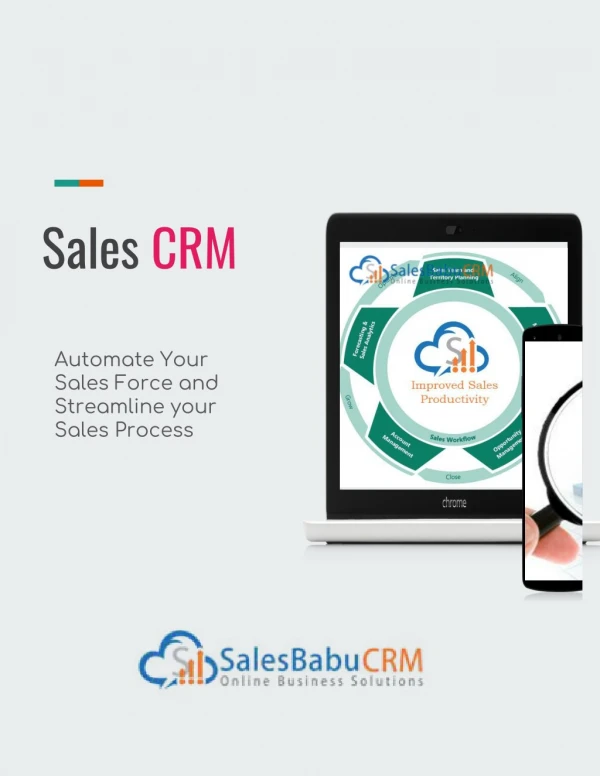 SalesBabu Sales CRM Software.