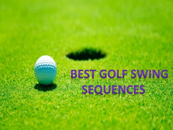 Create Your Own Golf Swing Sequences with Swing Profile