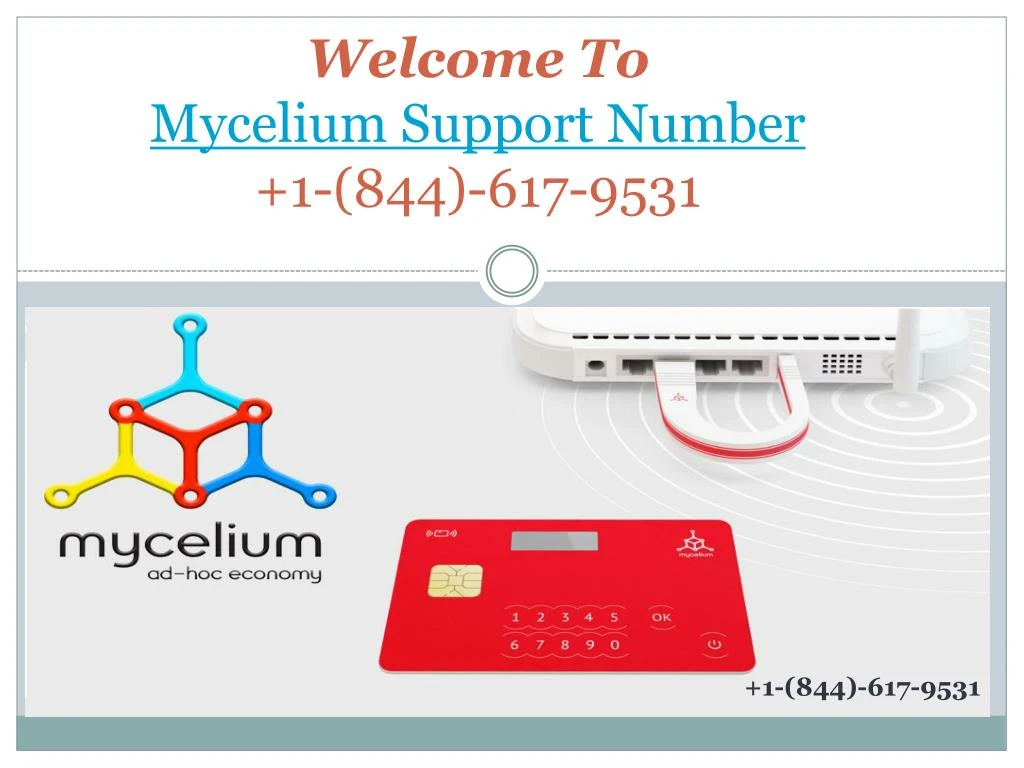 welcome to mycelium support number 1 844 617 9531