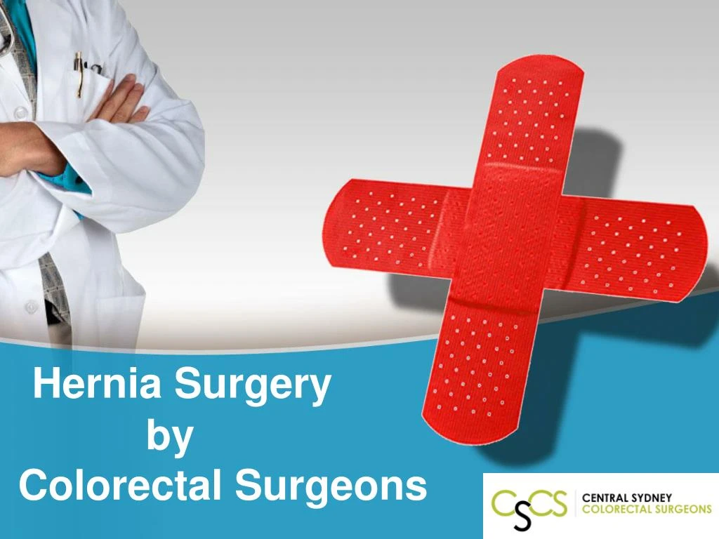 hernia surgery by colorectal surgeons