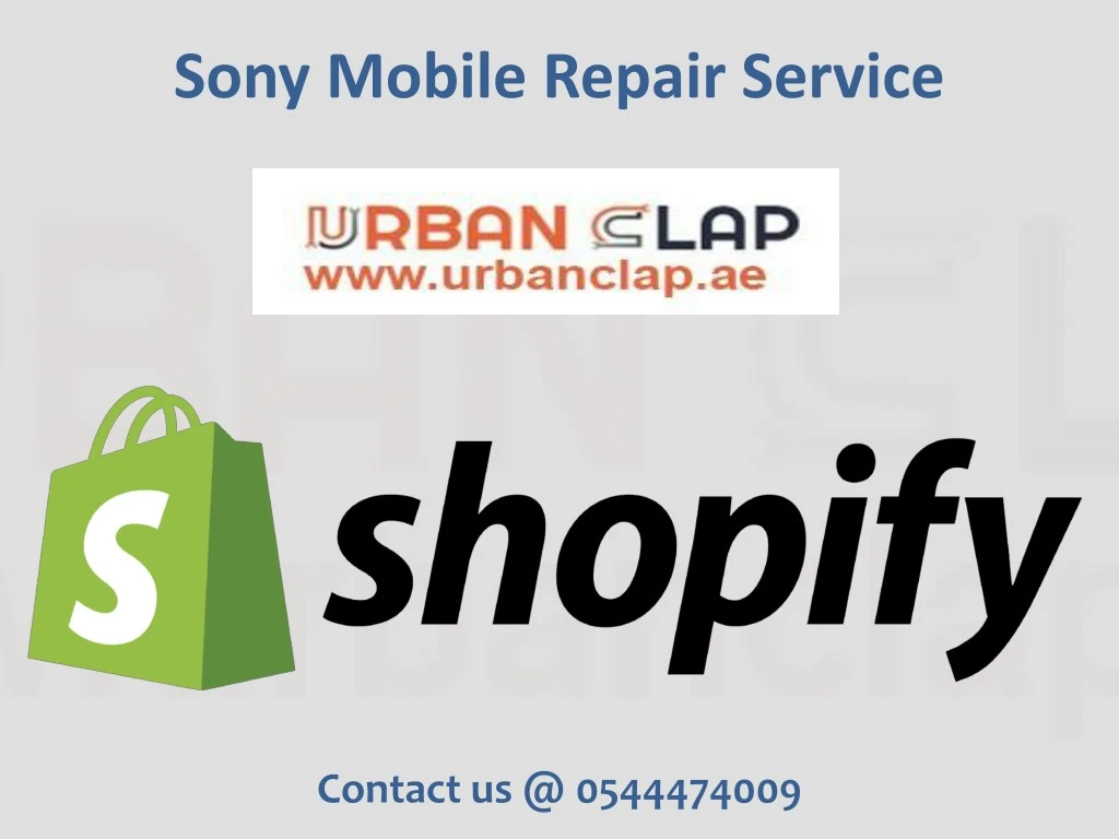sony mobile repair service