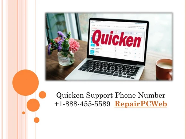 Quicken Helpline 1-888-455-5589