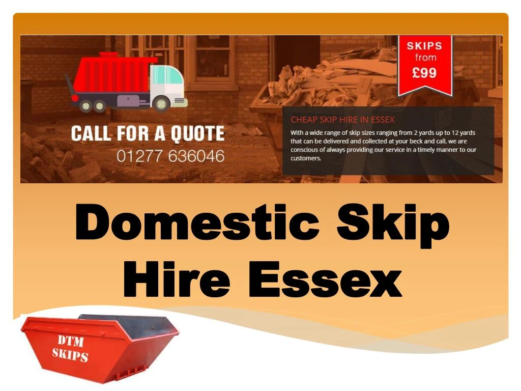 domestic skip hire essex