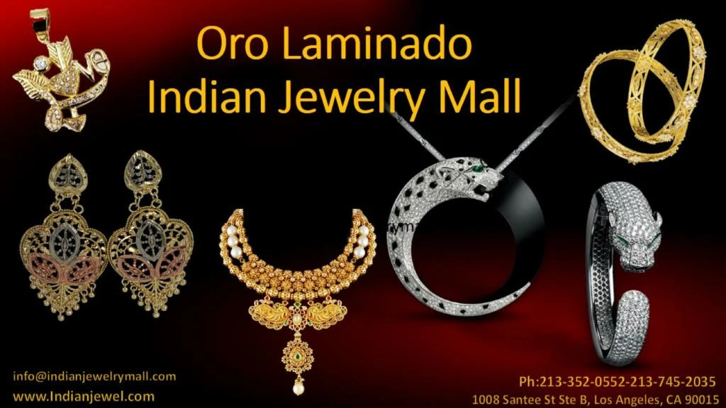 oro laminado indian jewelry mall