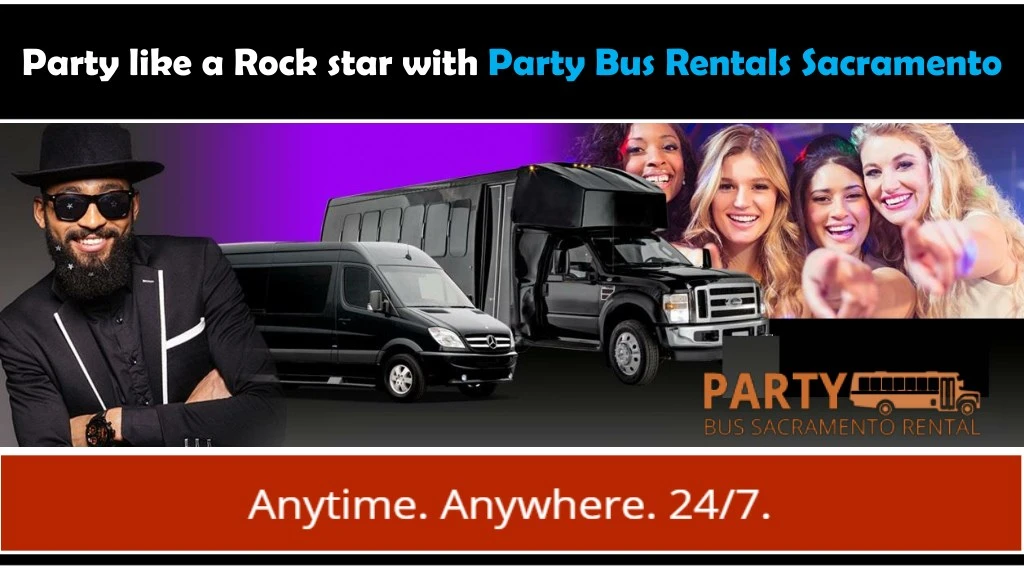 party like a rock star with party bus rentals