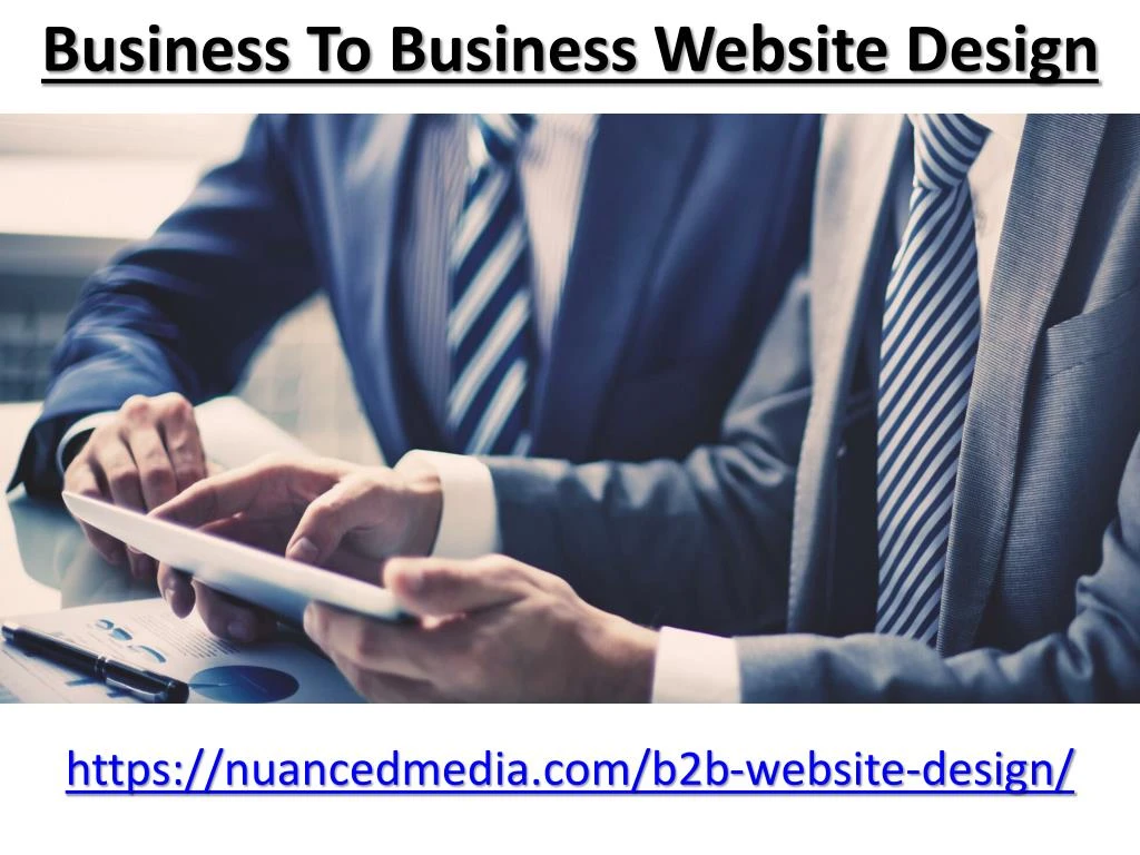 business to business website design