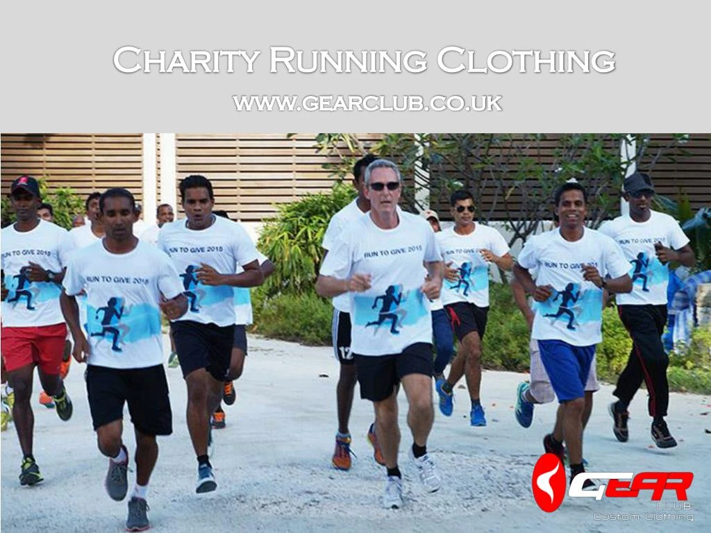 charity running clothing