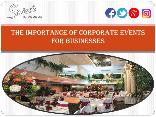 The Importance of Corporate Events for Businesses