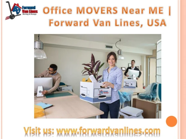 Searching for Office movers near me | Forward Van Lines, FL, USA