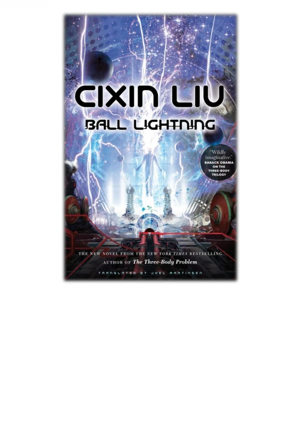 [PDF] Free Download Ball Lightning By Cixin Liu & Joel Martinsen