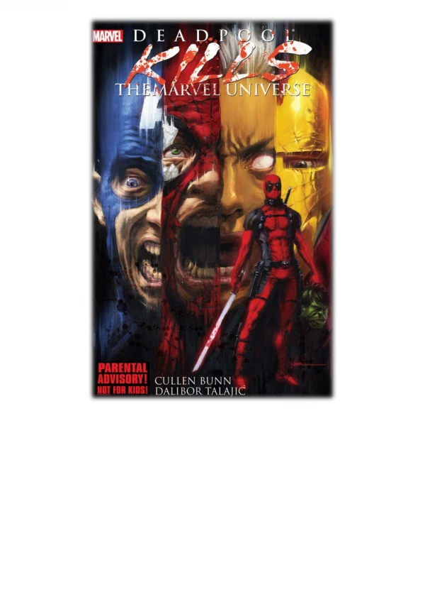 [PDF] Free Download Deadpool Kills The Marvel Universe By Cullen Bunn