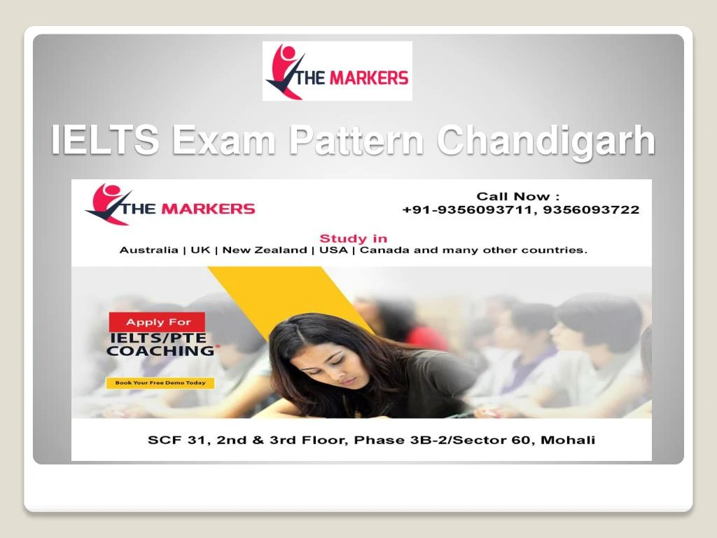 ielts exam pattern chandigarh