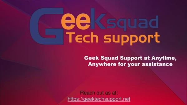 Geek Squad Support
