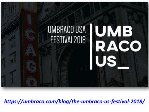 The Umbraco US Festival 2018