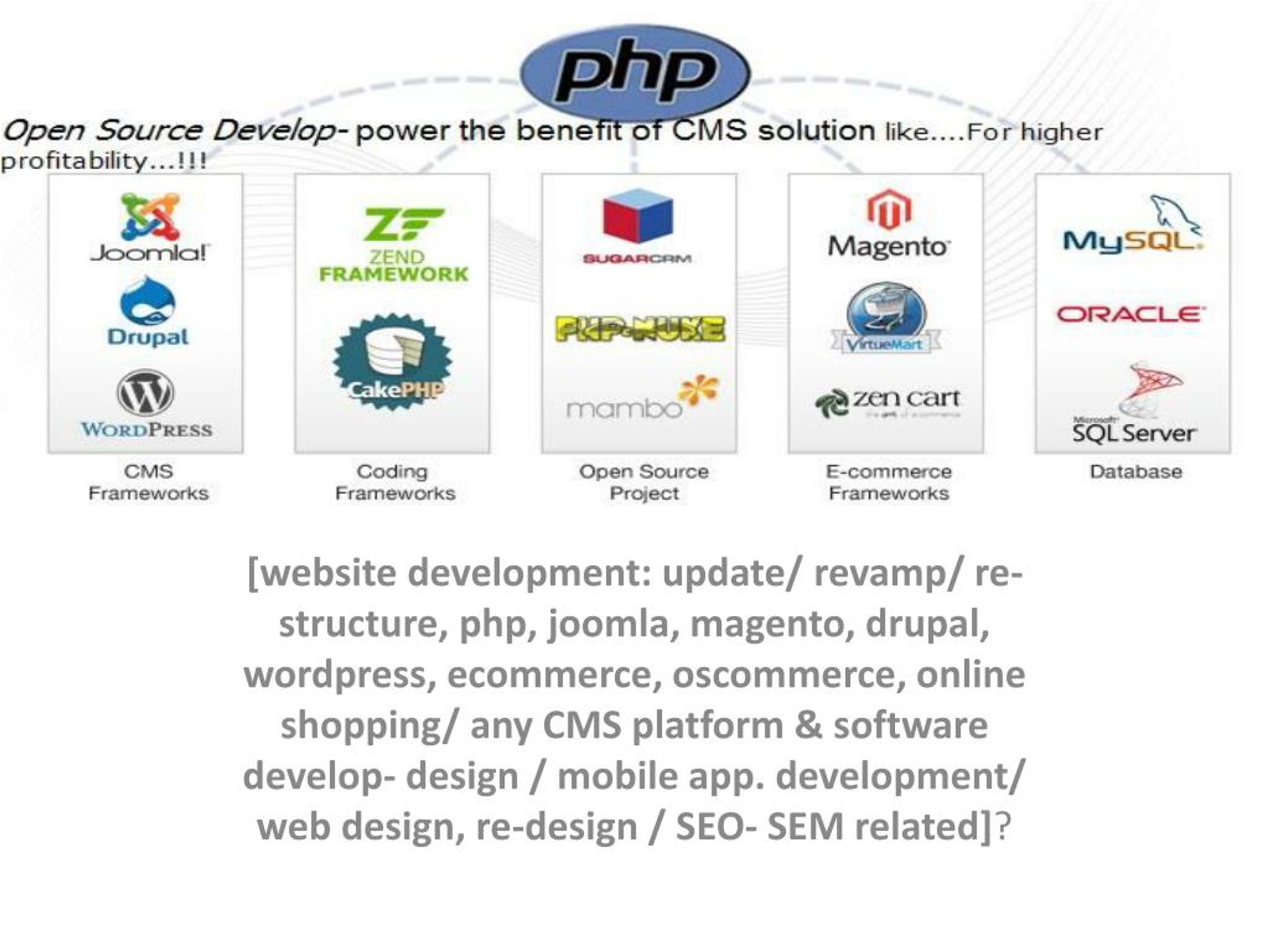 PPT - open source cms web development company PowerPoint Presentation ...