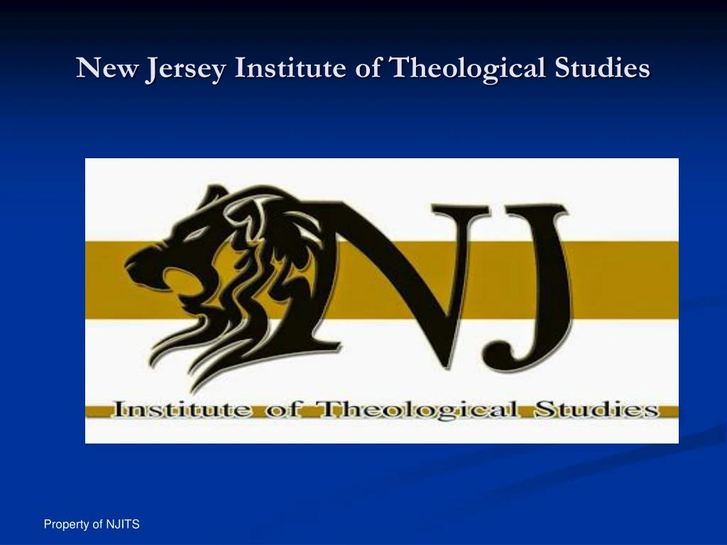 new jersey institute of theological studies