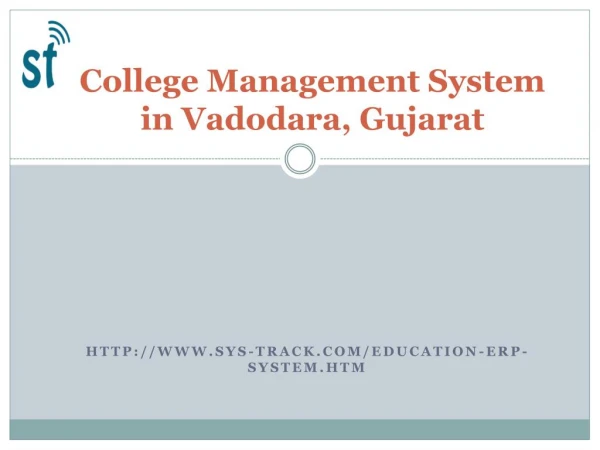 College Management System in Vadodara, Gujarat