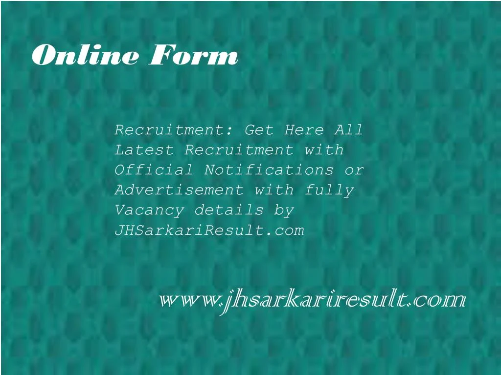 online form