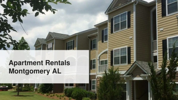 Find Apartments At Apartment Rentals Montgomery AL