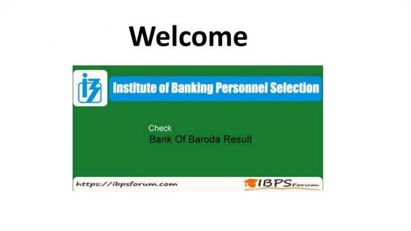 Download Bank Of Baroda Result 2018 - Collect BOB PO Exam Result, Score Card