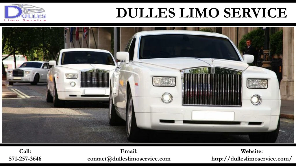 dulles limo service