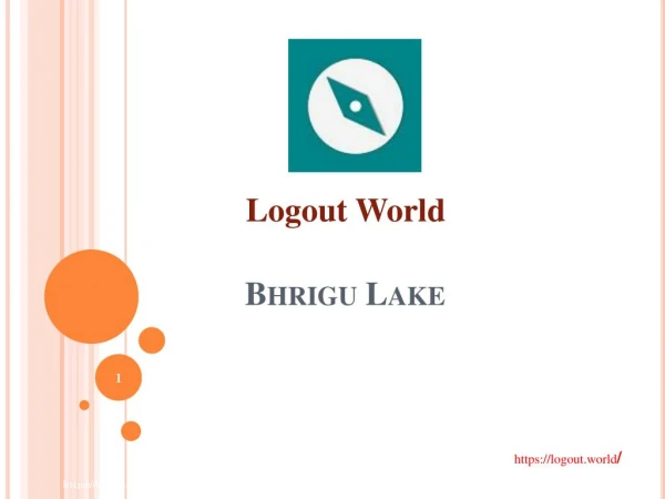 Bhrigu Lake | trekking in india | Logout World