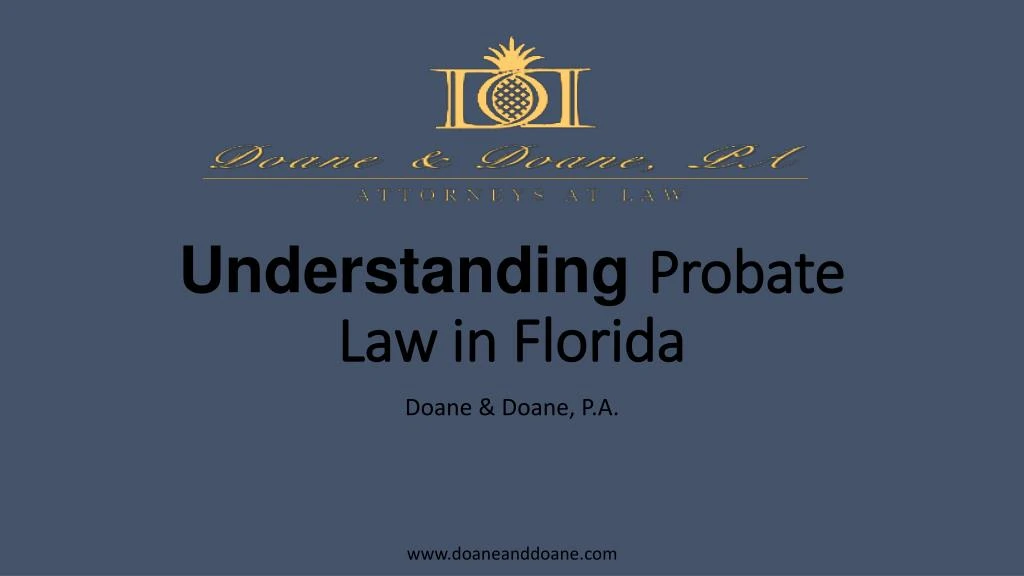 understanding probate law in florida