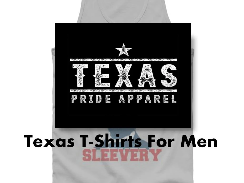 texas t shirts for men