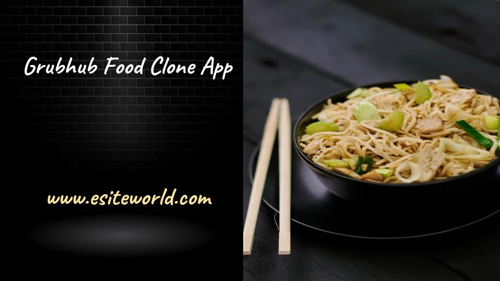 grubhub food clone app