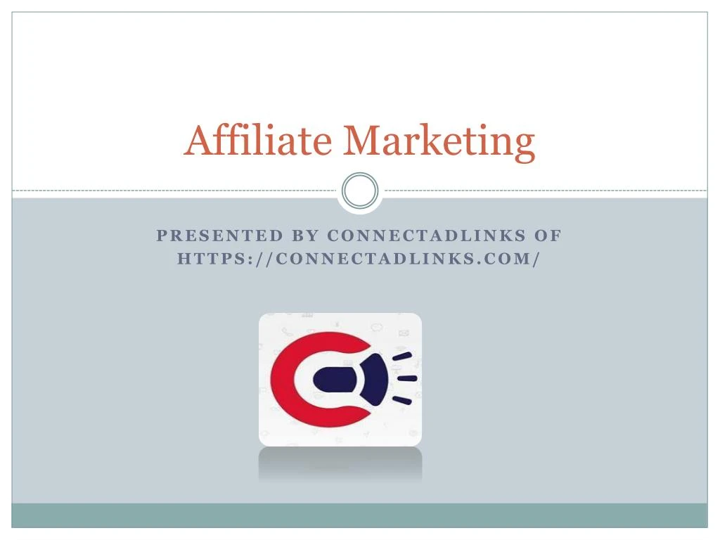 affiliate marketing