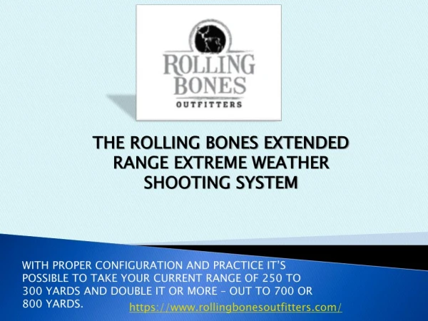 Rolling Bones Outfitters Shooting Courses